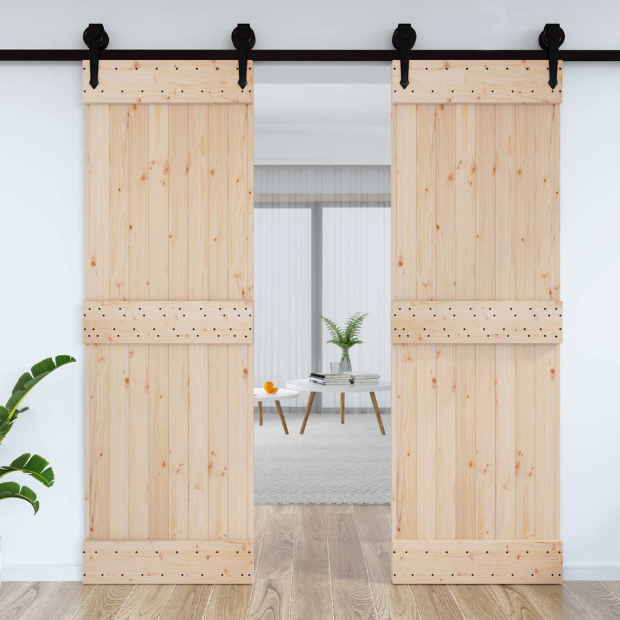 Deur NARVIK Naturel 70 x 210 cm Massief Grenenhout