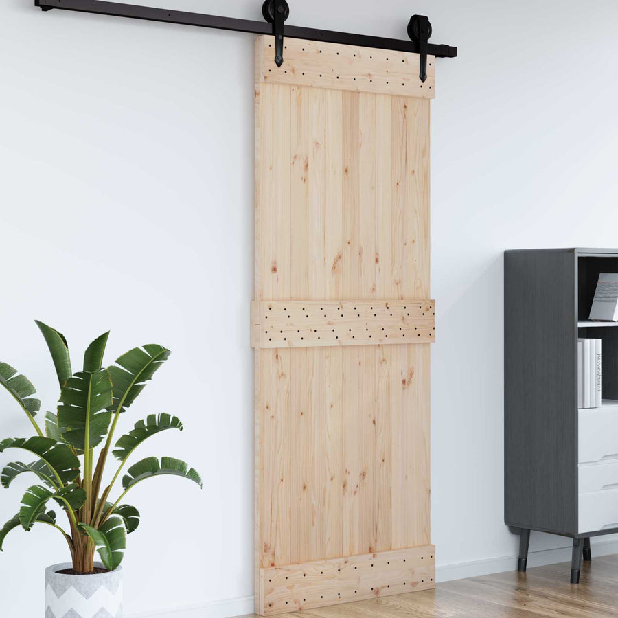 Deur NARVIK Naturel 80 x 210 cm Massief Grenenhout