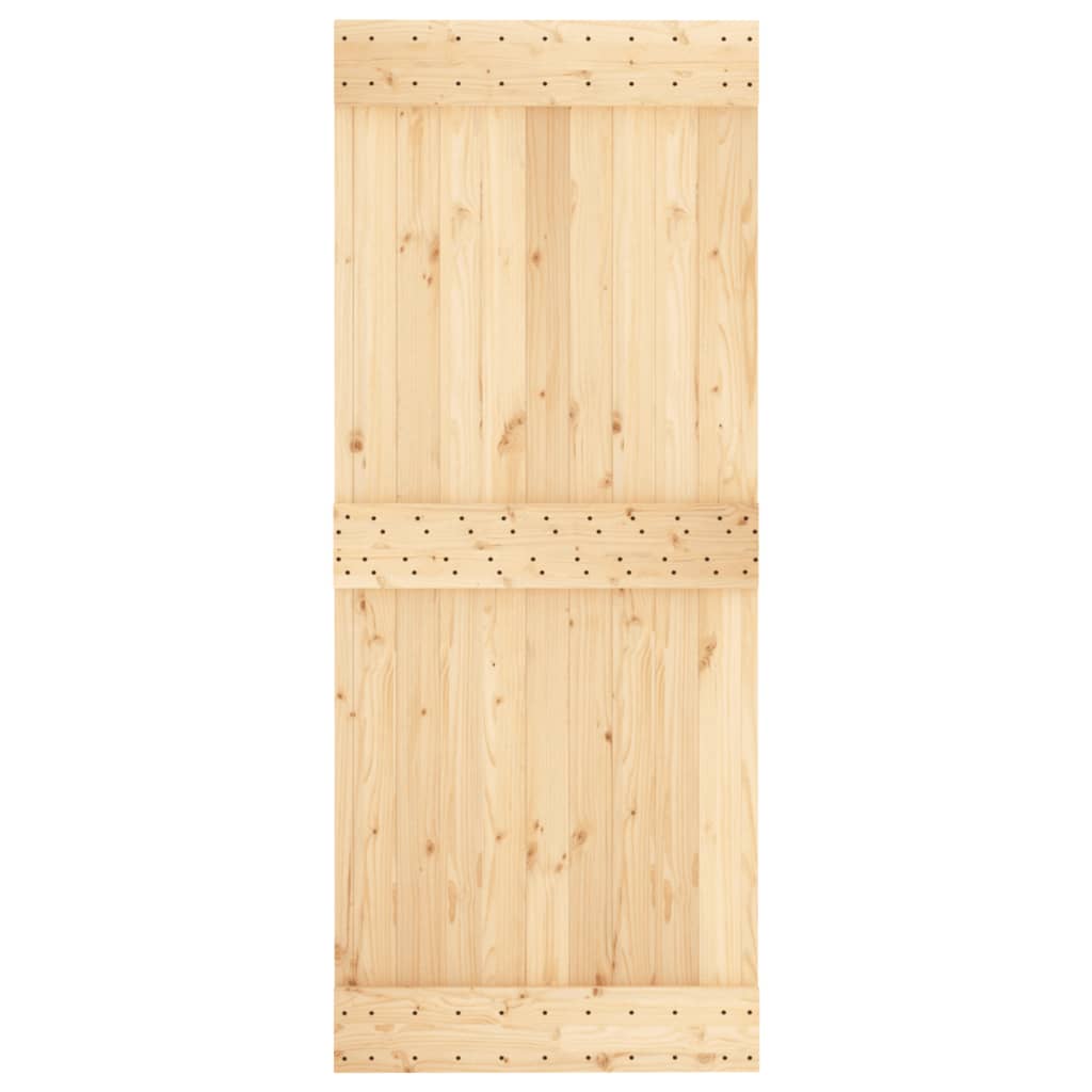Deur NARVIK 85x210 cm massief grenenhout 1 85 x 210 cm Naturel