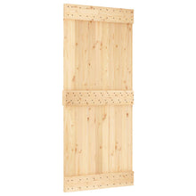 Deur NARVIK Naturel 90 x 210 cm Massief Grenenhout
