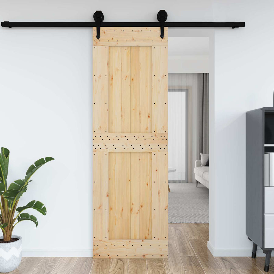 Deur NARVIK Naturel 70 x 210 cm Massief Grenenhout