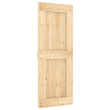 Deur NARVIK Naturel 80 x 210 cm Massief Grenenhout