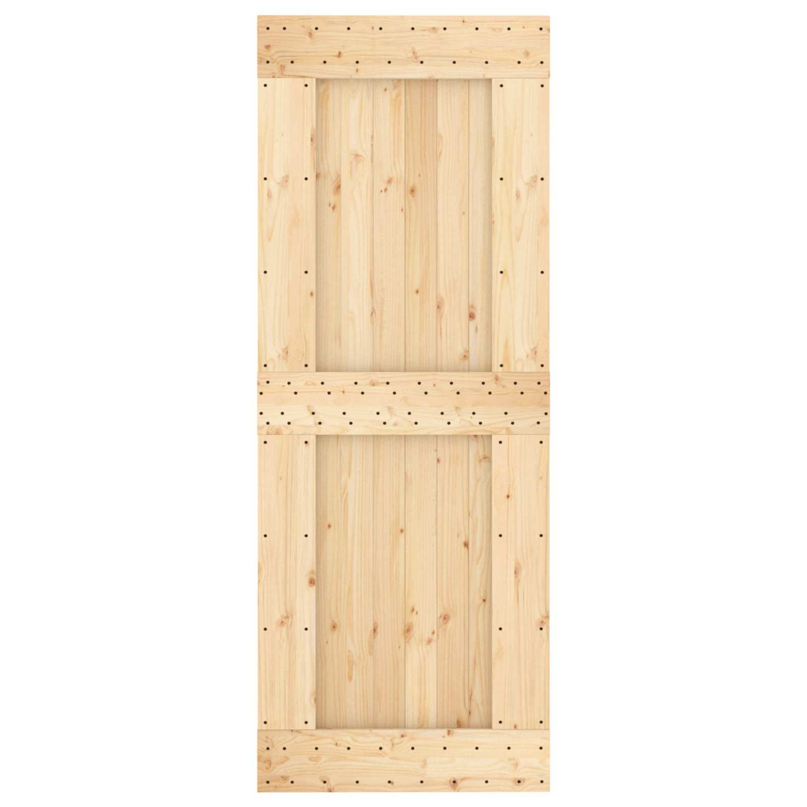 Deur NARVIK Naturel 80 x 210 cm Massief Grenenhout