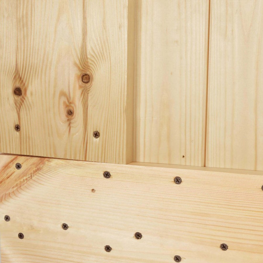 Deur NARVIK Naturel 100 x 210 cm Massief Grenenhout
