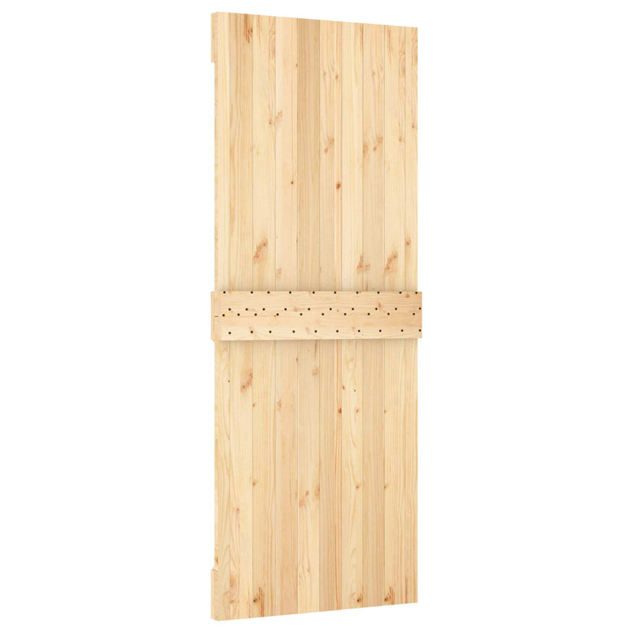 Deur NARVIK Naturel 80 x 210 cm Massief Grenenhout