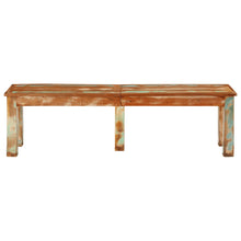 Bank 160x35x46 cm Massief gerecycled hout