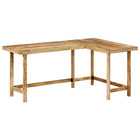 Desk 165x110x75 cm solid mango wood