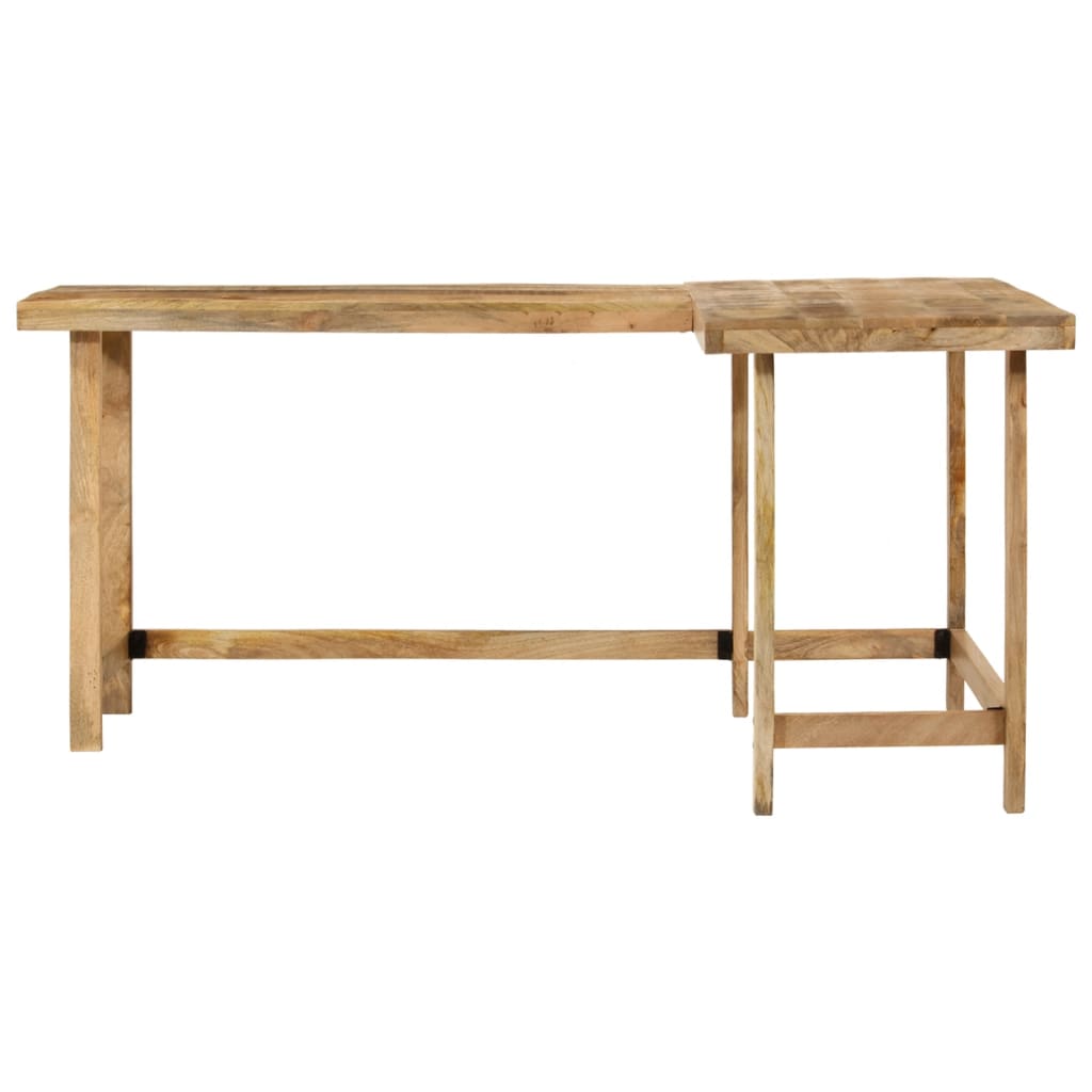 Bureau 165x110x75 cm massief mangohout