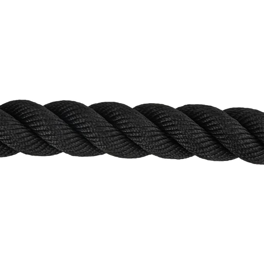 Slagtouw 9 Kg Polyester Zwart 12 m