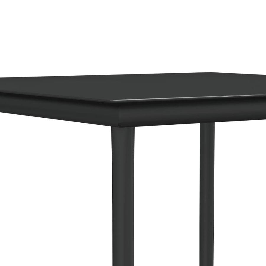 -Delige Tuinset Met Kussens Poly Rattan En Staal 3 80 cm tafellengte Bruin
