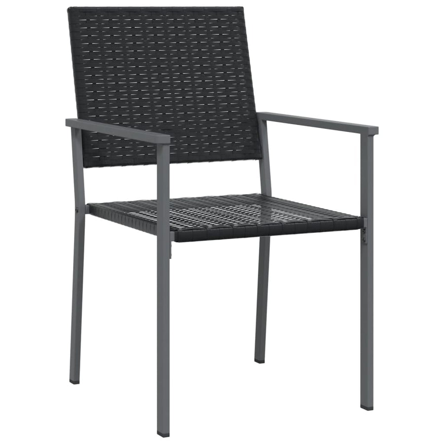 -Delige Tuinset Met Kussens Poly Rattan En Staal 3 80 cm tafellengte Nee