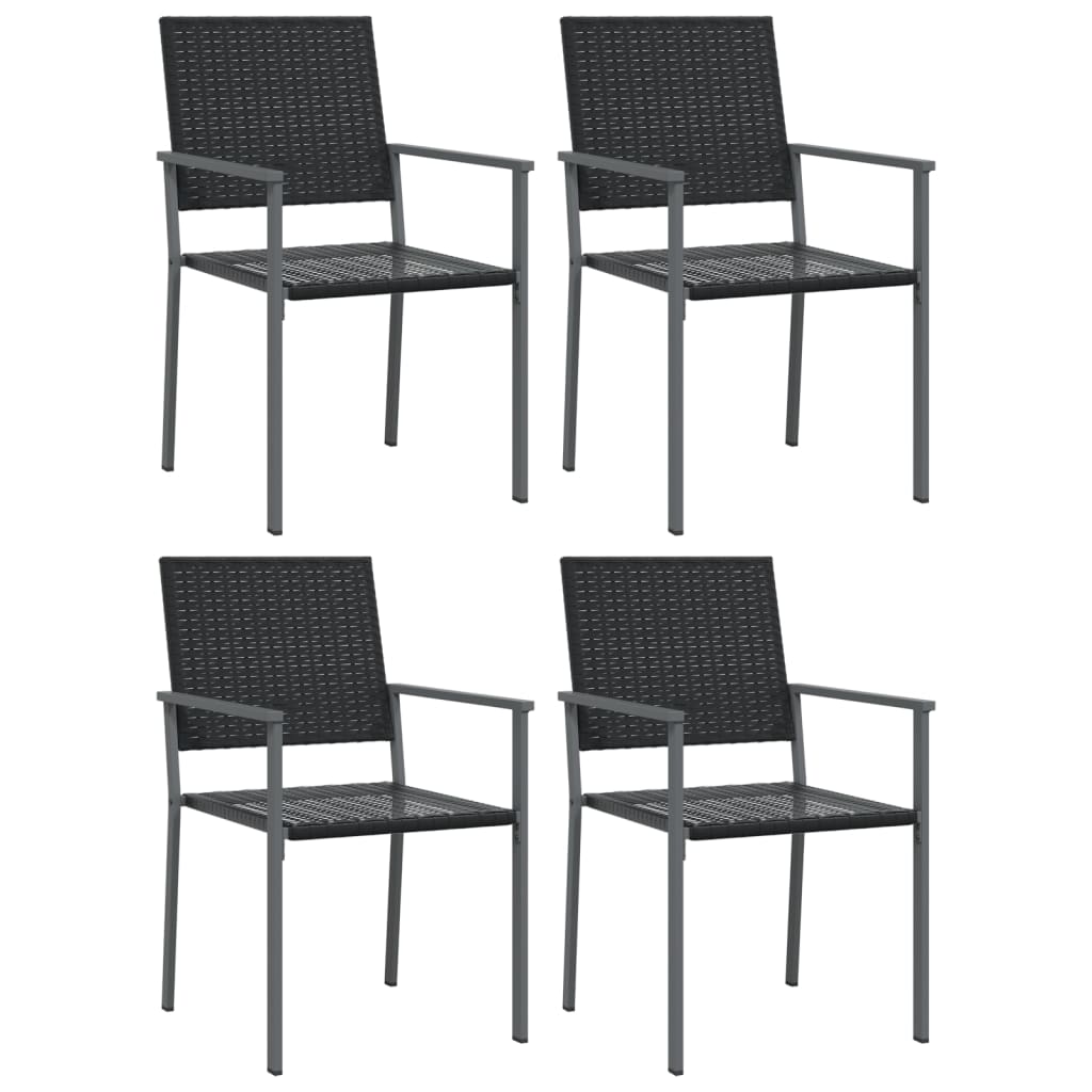 -Delige Tuinset Poly Rattan En Staal 5 140 cm tafellengte Nee