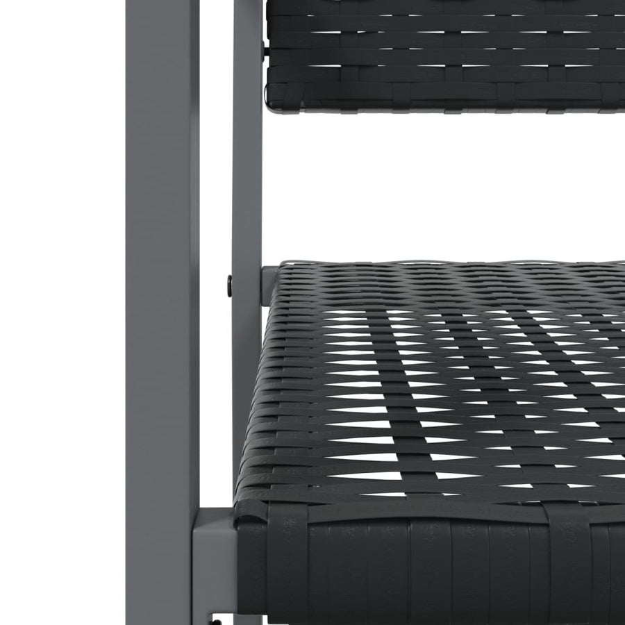 -Delige Tuinset Poly Rattan En Staal 5 80 cm tafellengte Nee
