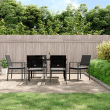 -Delige Tuinset Met Kussens Poly Rattan En Staal 7 140 cm tafellengte Ja