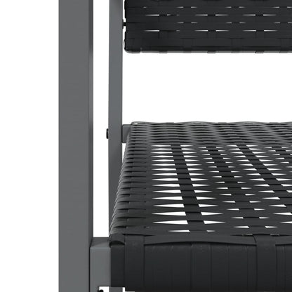 -Delige Tuinset Poly Rattan En Staal 5 140 cm tafellengte Nee