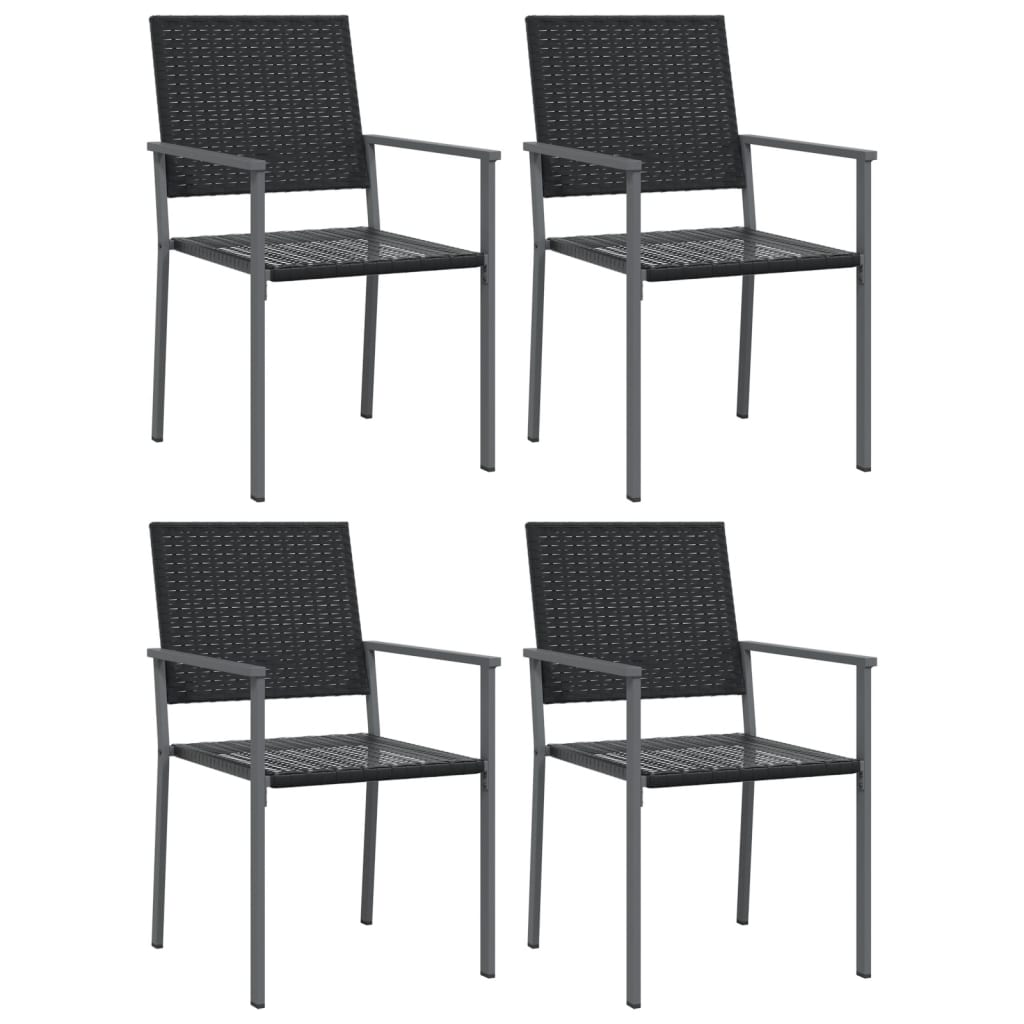 -Delige Tuinset Poly Rattan En Staal 5 160 cm tafellengte Nee