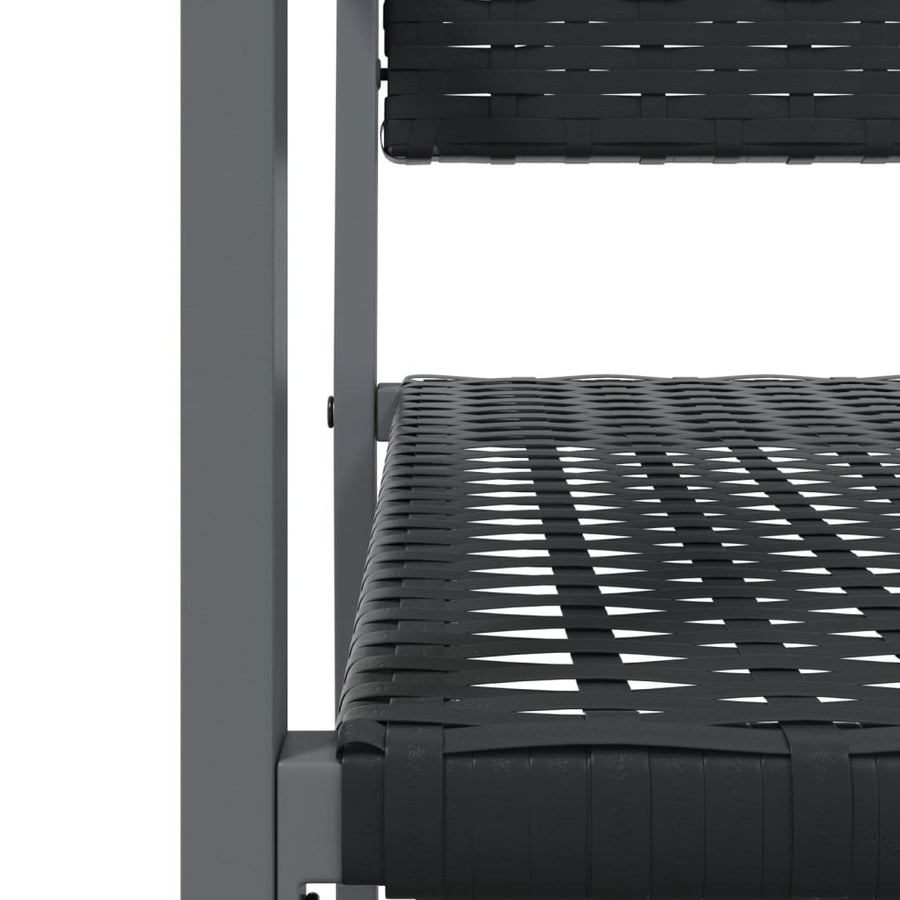 -Delige Tuinset Poly Rattan En Staal 5 160 cm tafellengte Nee