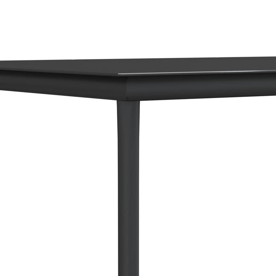 -Delige Tuinset Met Kussens Poly Rattan En Staal 5 140 cm tafellengte Bruin