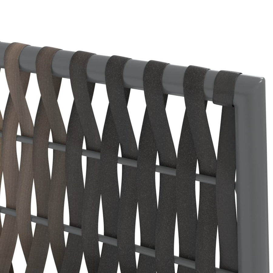 Tuinstoelen Met Kussens 5X61X83 Cm Poly Rattan 4 Bruin