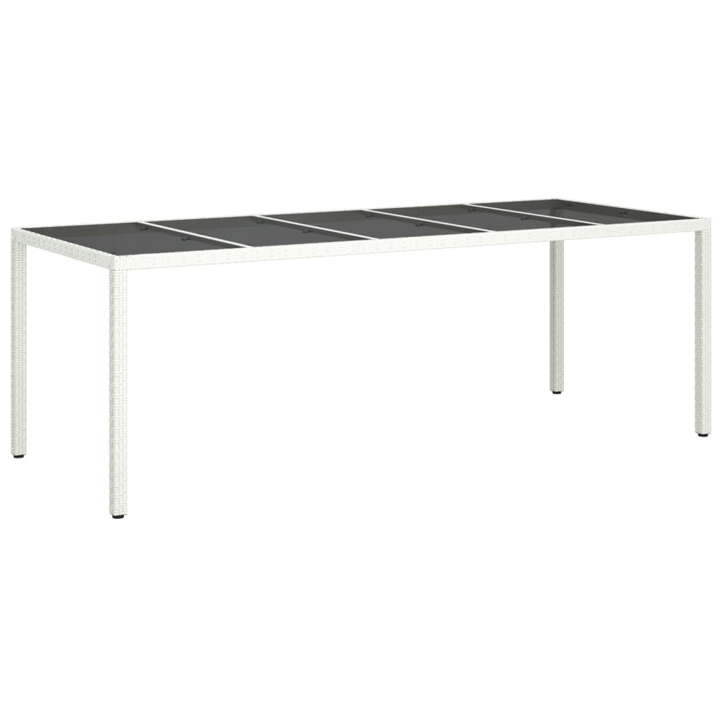 9-Delige Tuinset Met Kussens Poly Rattan Wit 8