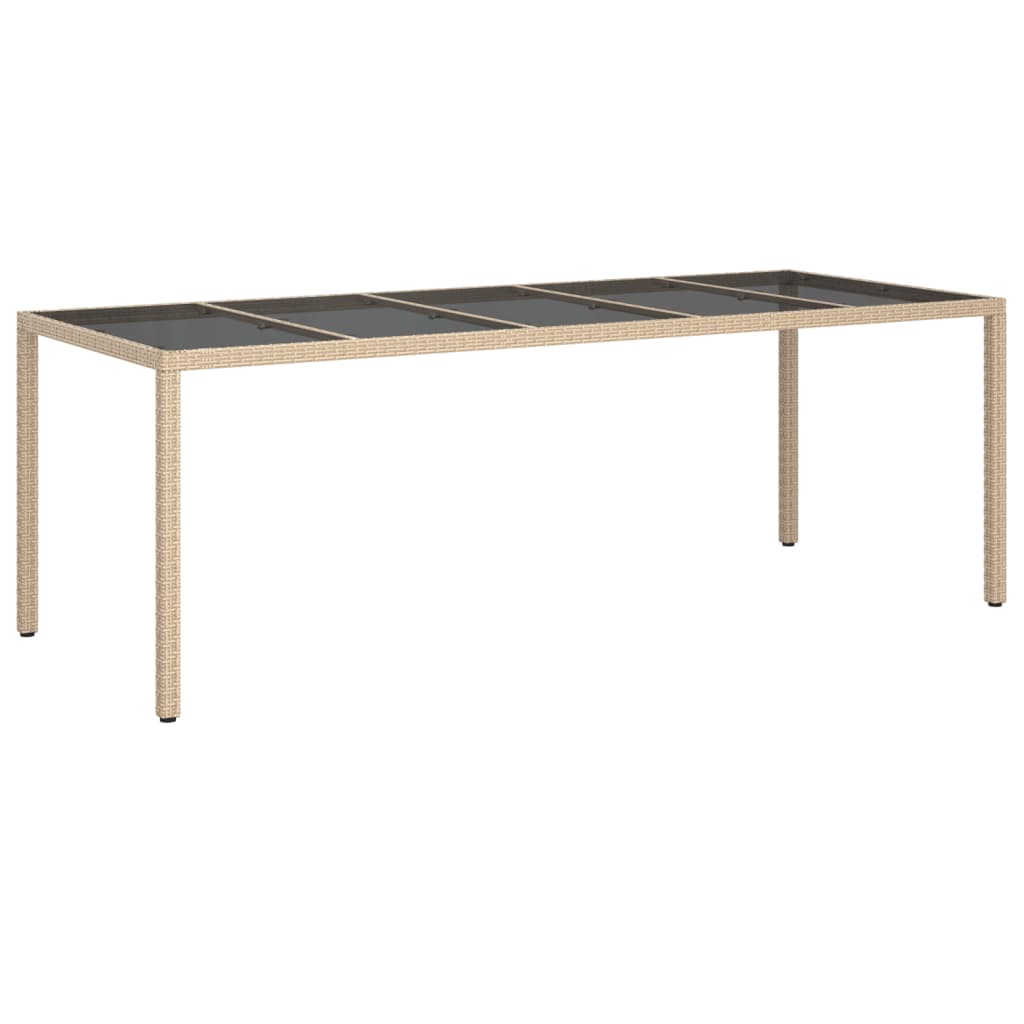 9-Delige Tuinset Met Kussens Poly Rattan Beige 8