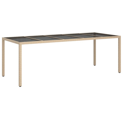 9-Delige Tuinset Met Kussens Poly Rattan Beige 8