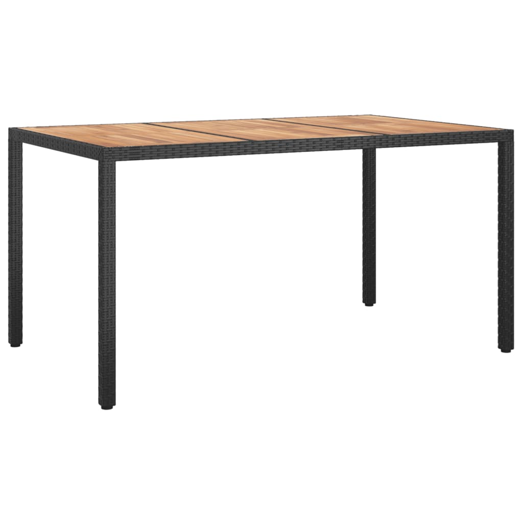 Tuinset Met Kussens Poly Rattan Zwart 7
