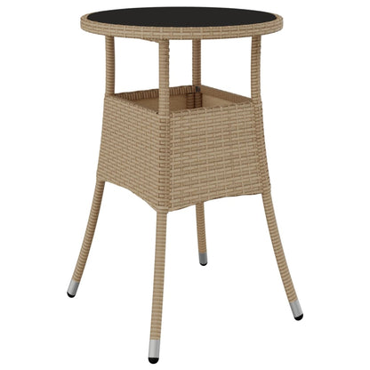 5-Delige Bistroset Met Kussens Poly Rattan 4