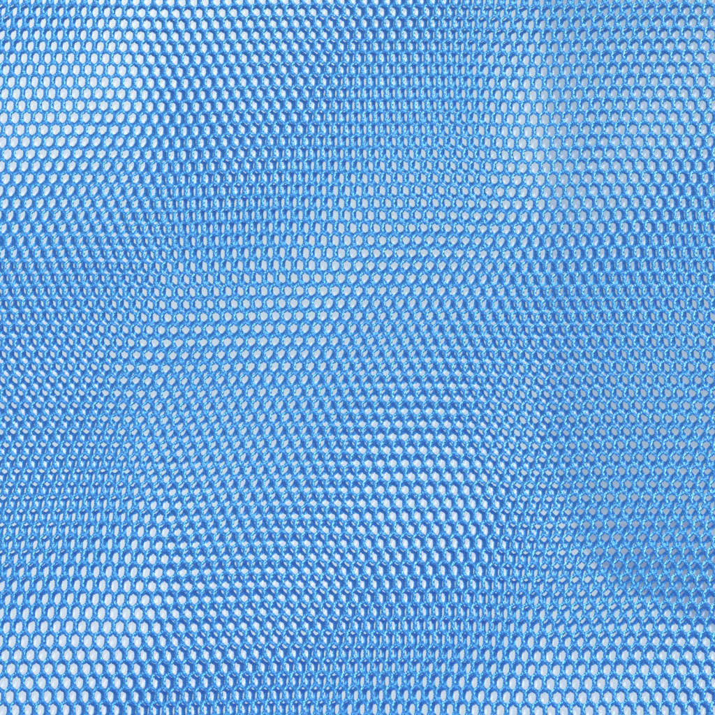 Kantoorstoel verstelbare hoogte mesh stof blauw