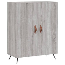 Dressoir 69,5X34X90 Cm Bewerkt Hout Grijs Sonoma Eikenkleurig