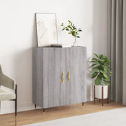 Dressoir 69,5x34x90 cm bewerkt hout grijs
