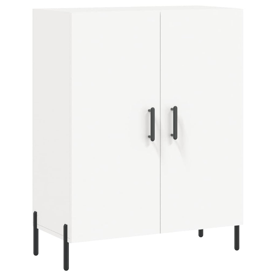 Dressoir 69,5X34X90 Cm Bewerkt Hout Wit