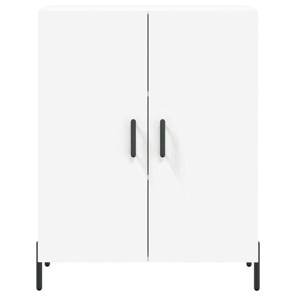 Dressoir 69,5X34X90 Cm Bewerkt Hout Wit