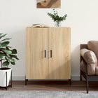 Sideboard 69.5x34x90 cm engineered wood Sonoma oak-coloured