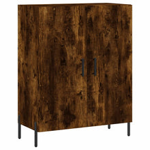 Dressoir 69,5X34X90 Cm Bewerkt Hout Gerookt Eikenkleurig