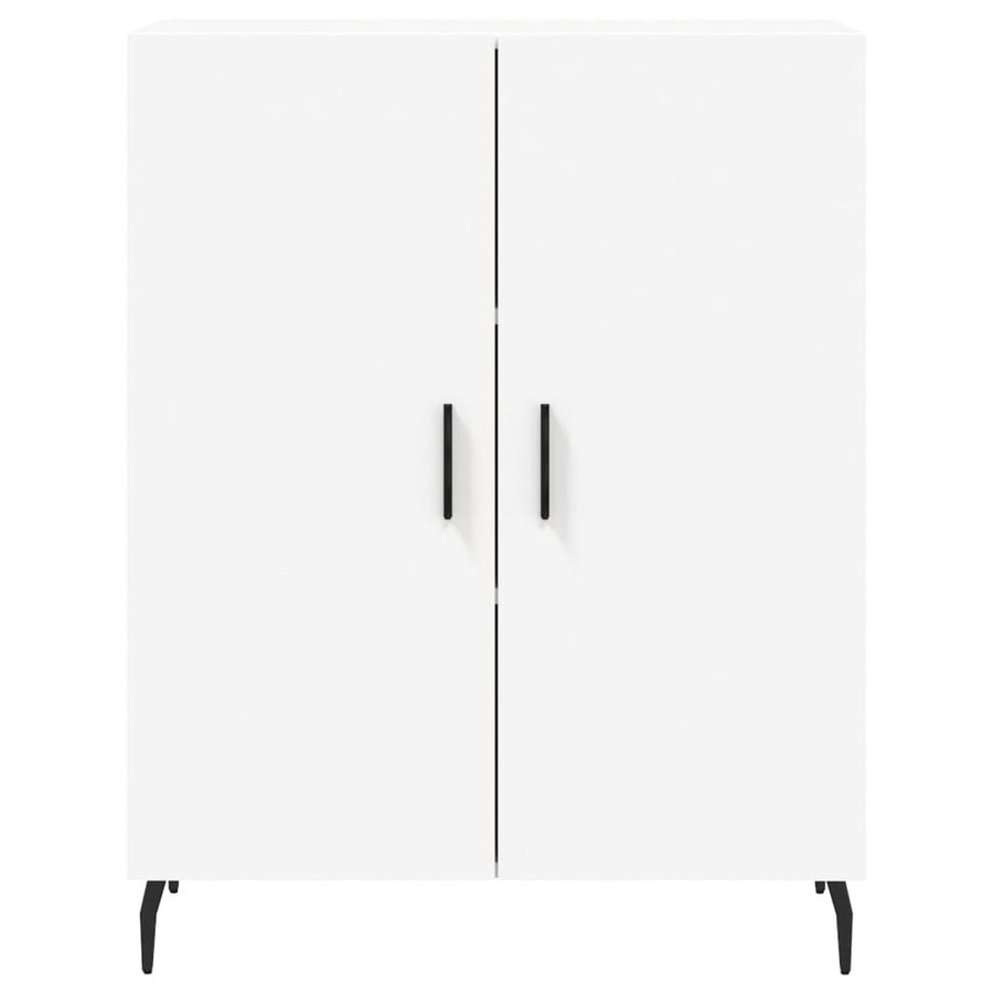 Dressoir 69,5X34X90 Cm Bewerkt Hout Wit