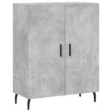 Dressoir 69,5X34X90 Cm Bewerkt Hout Betongrijs