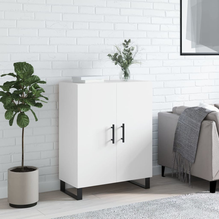 Dressoir 69,5X34X90 Cm Bewerkt Hout Wit