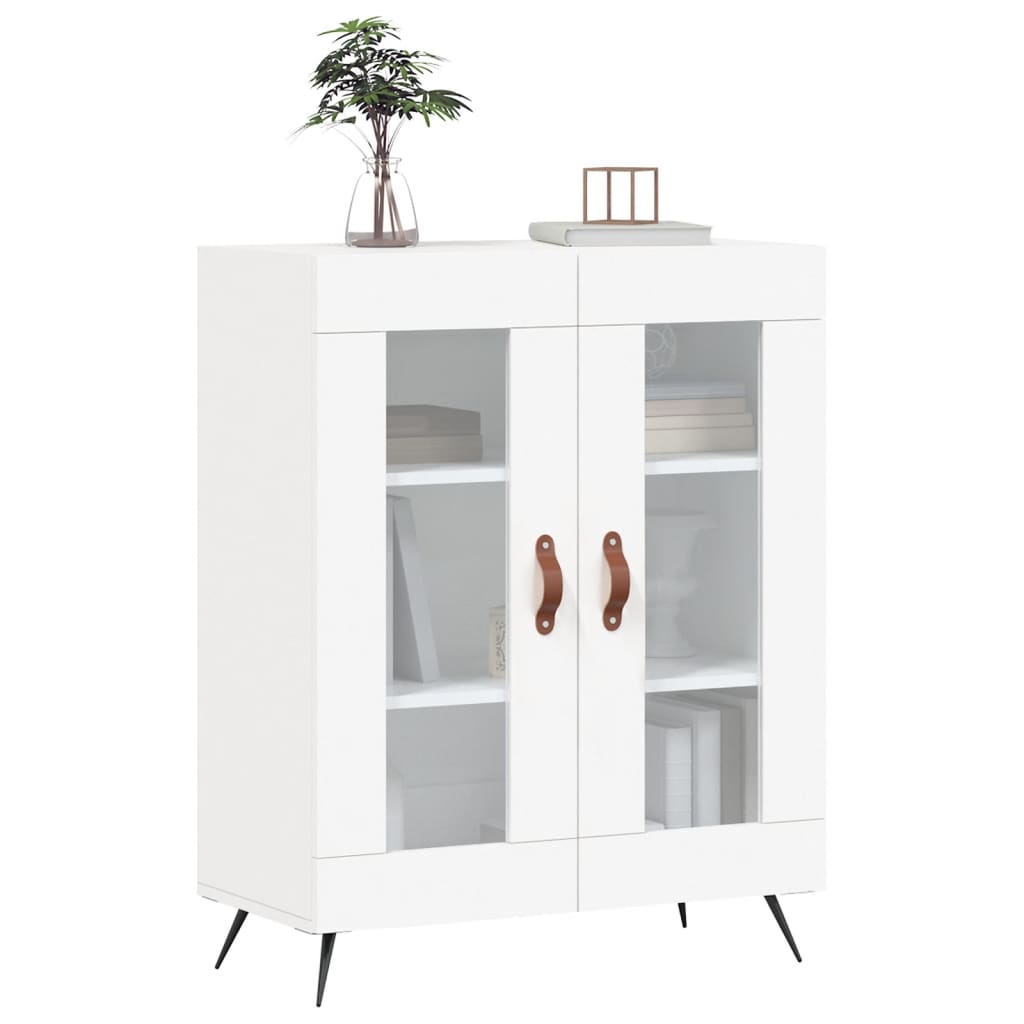 Dressoir 69,5X34X90 Cm Bewerkt Hout Wit