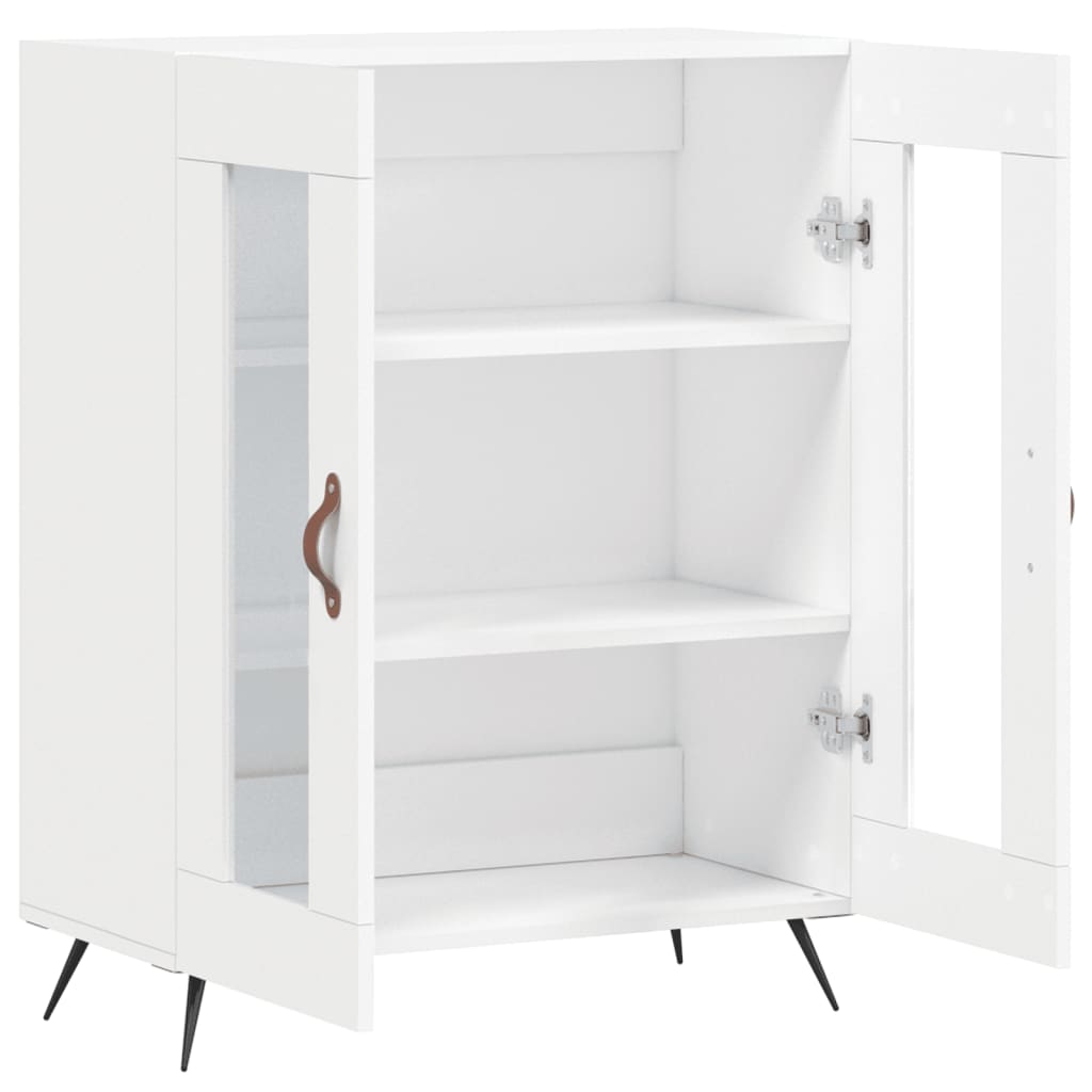 Dressoir 69,5X34X90 Cm Bewerkt Hout Wit