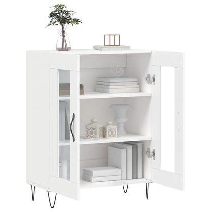 Dressoir 69,5X34X90 Cm Bewerkt Hout Wit