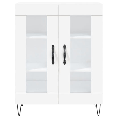 Dressoir 69,5X34X90 Cm Bewerkt Hout Wit