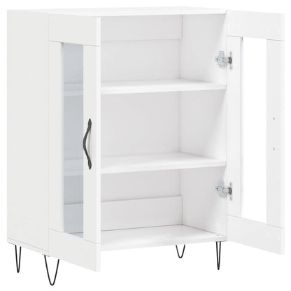 Dressoir 69,5X34X90 Cm Bewerkt Hout Wit