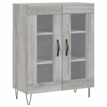 Dressoir 69,5X34X90 Cm Bewerkt Hout Grijs Sonoma Eikenkleurig