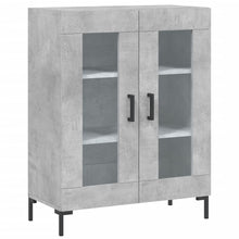 Dressoir 69,5X34X90 Cm Bewerkt Hout Betongrijs