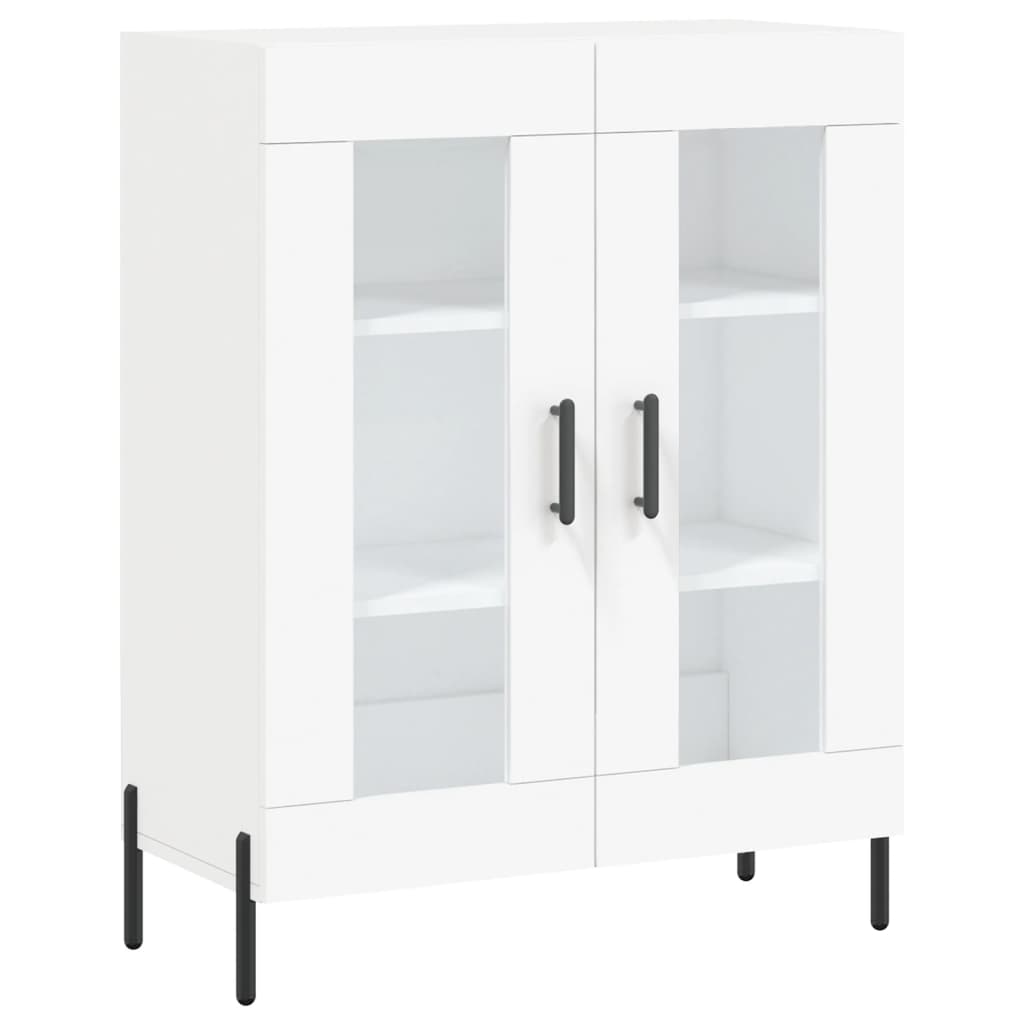 Dressoir 69,5X34X90 Cm Bewerkt Hout Wit