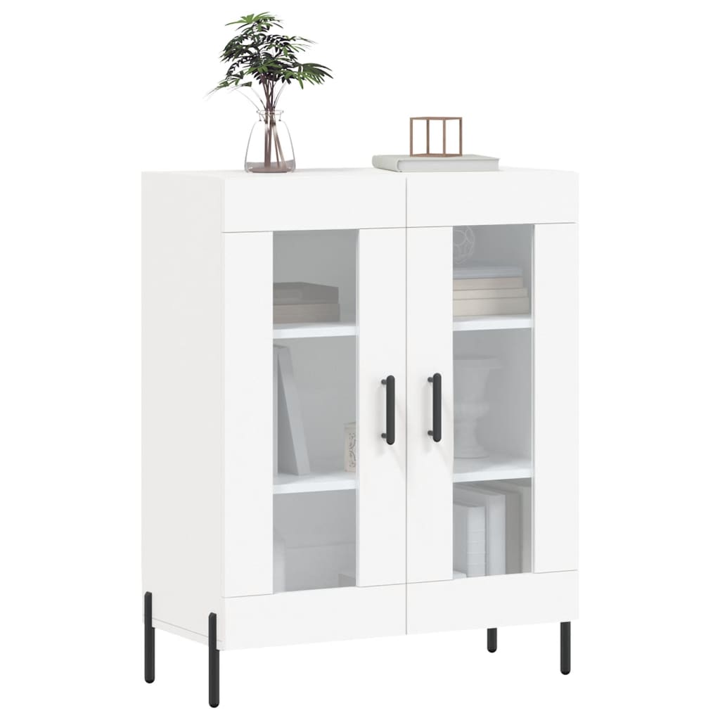 Dressoir 69,5X34X90 Cm Bewerkt Hout Wit