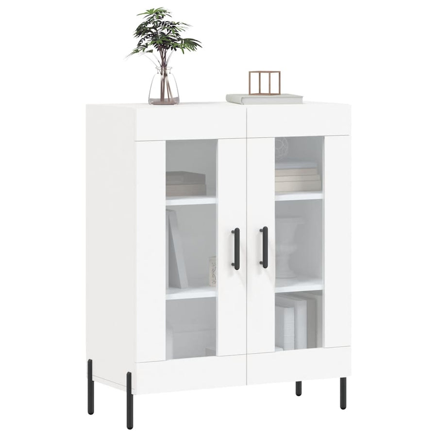 Dressoir 69,5X34X90 Cm Bewerkt Hout Wit