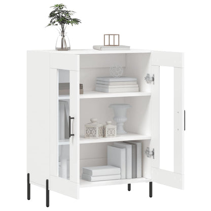 Dressoir 69,5X34X90 Cm Bewerkt Hout Wit