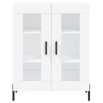 Dressoir 69,5X34X90 Cm Bewerkt Hout Wit